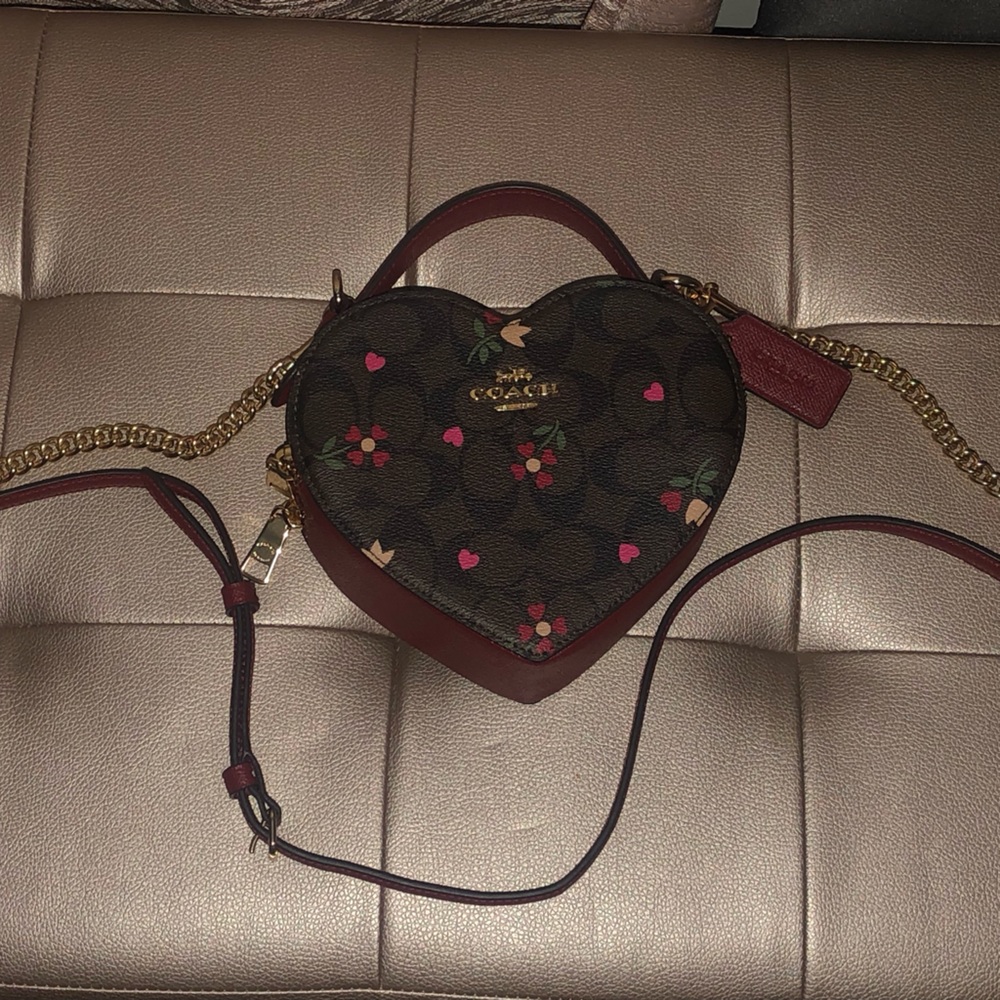 Coach Heart Crossbody